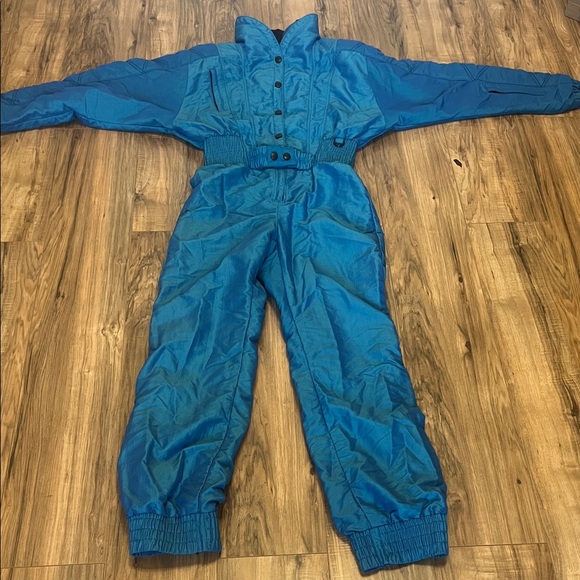 Vintage Teal Nils Women’s Ski Suit Snowsuit Size OS - Picture 1 of 16